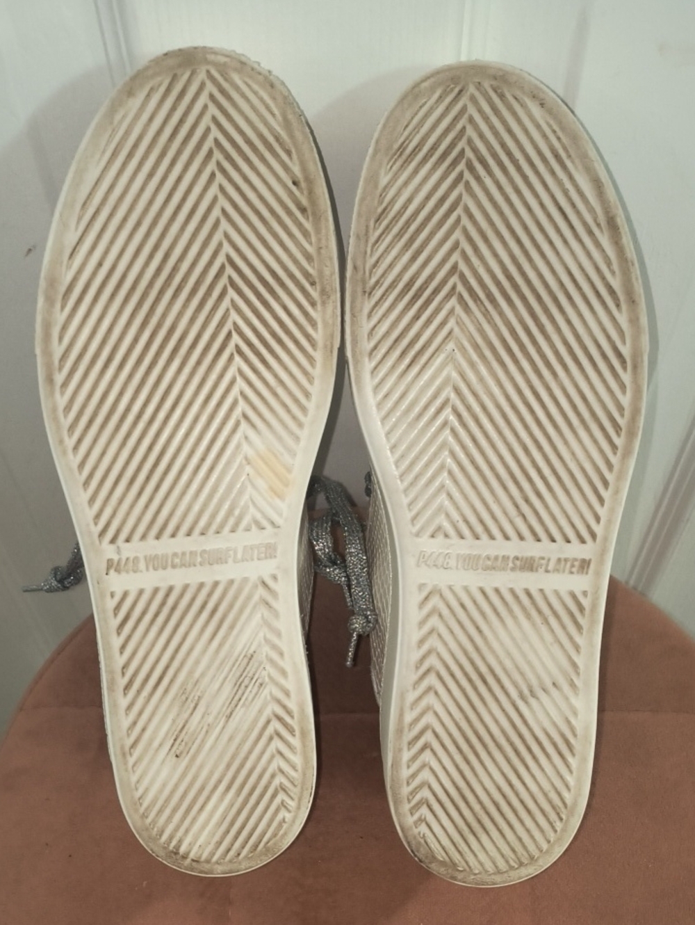 P448 Thea Python Roccia Platform Sneakers Size 39 - Picture 7 of 8